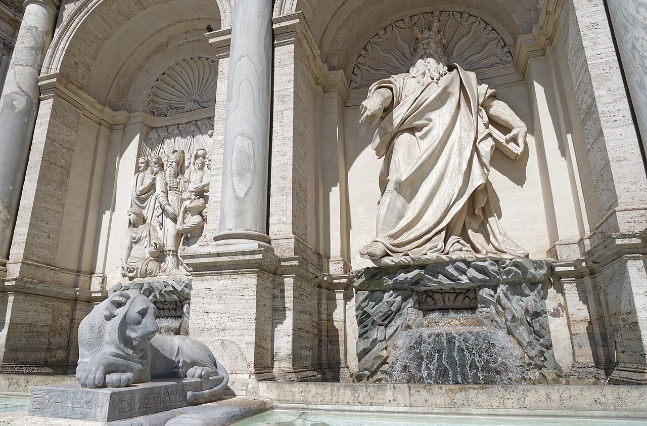 Fontana del Mosè e Santa Maria della Vittoria