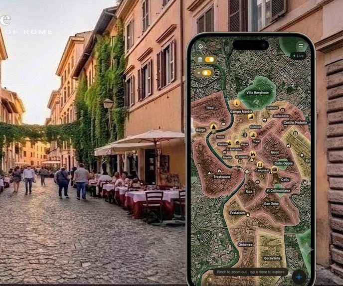 Rome — the living map of its rioni